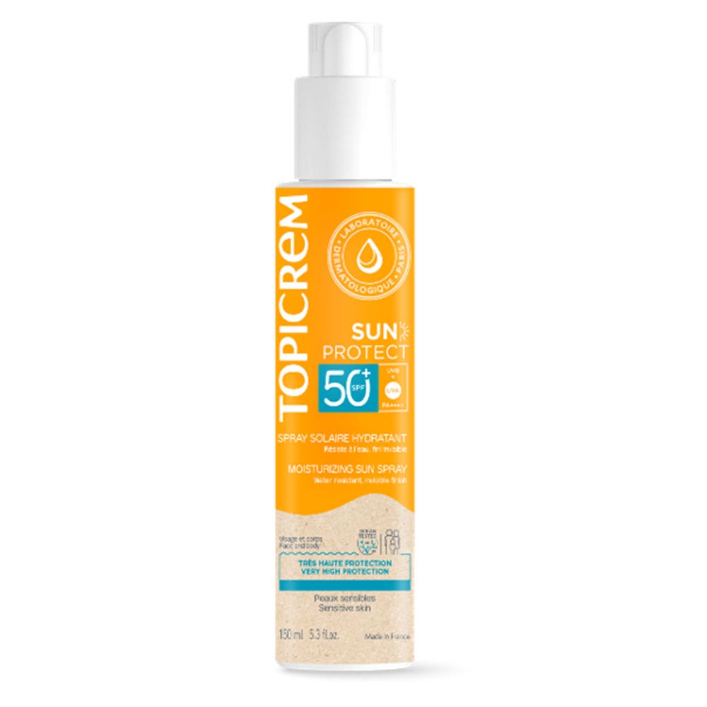 Topicrem Sun Protect Hydrating sun spray SPF50+ 150 ml (5.07fl oz)