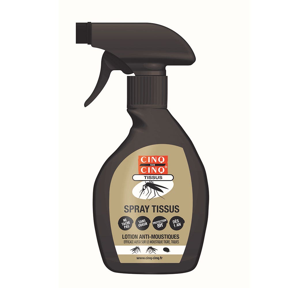 Cinq Sur Cinq Mosquito Repellent Fabric Spray 250ml (8.45fl oz)