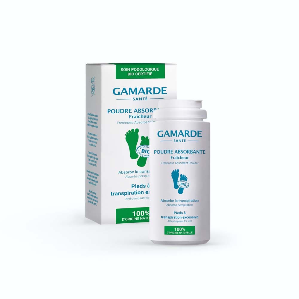 Gamarde Freshness organic foot absorbing powder excessive perspiration 35 g (1.23oz)