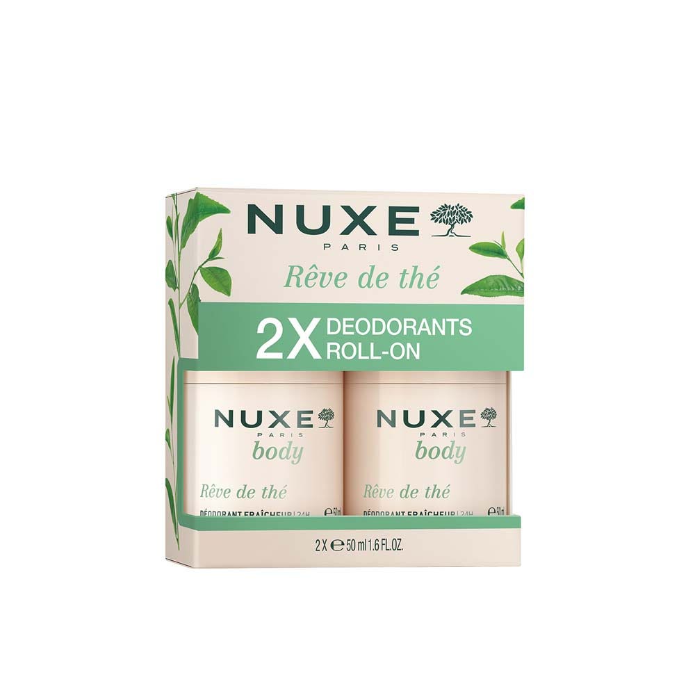 Nuxe Body Rêve de thé® Freshness Roll-On Deodorant 2 x 50ml (1.69fl oz)