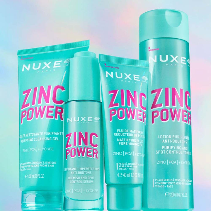 Nuxe Zinc Power Mattifying fluid minimises pores 40 ml (1.35fl oz)
