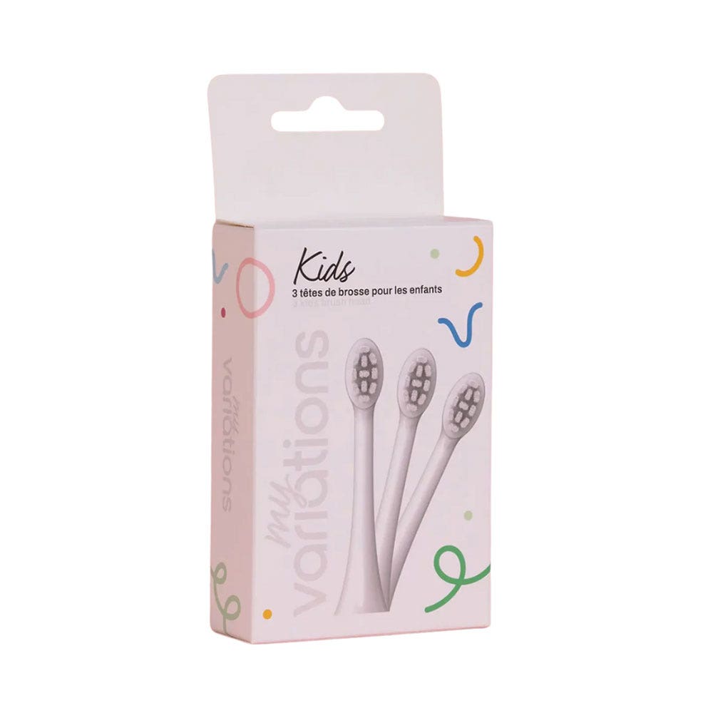 MyVariations Kids toothbrush head pack 2 x 3