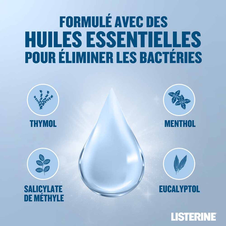 Listerine Whitening Mint Bath Care 500ml (16.91fl oz)
