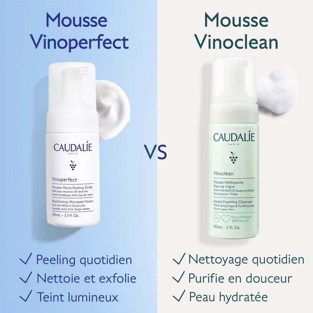 Caudalie Vinoperfect Radiance Micro-Peeling Mousse 50ml (1.69fl oz)