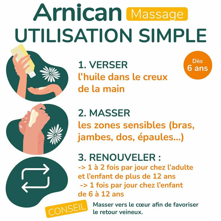 Arnican Massage Oil 200ml (6.76fl oz)