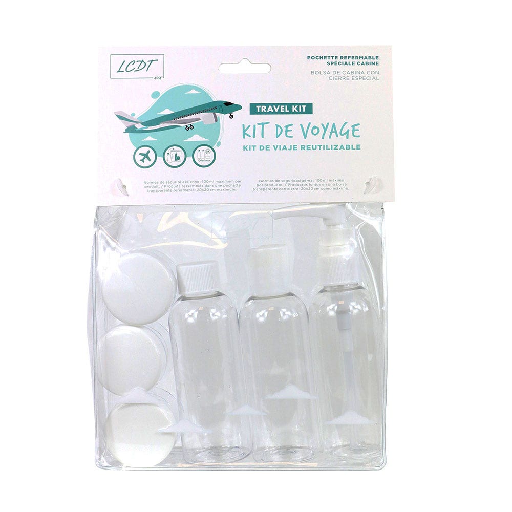 Le Comptoir Des Tendances Travel Kit bottles
