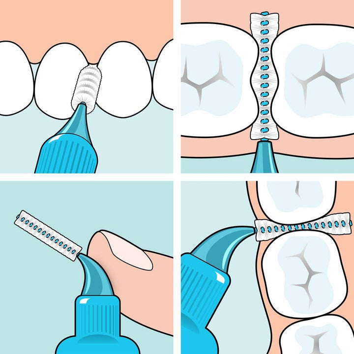 TePe Extra Soft Toothbrushes All Sizes x6