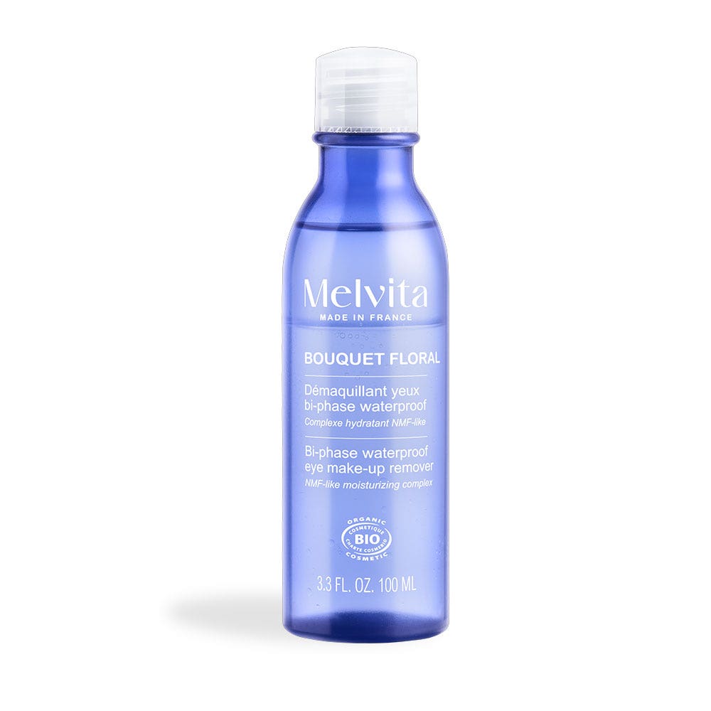 Melvita Floral Bouquet Bi-phase waterproof eye makeup remover organic 100ml (3.38fl oz)