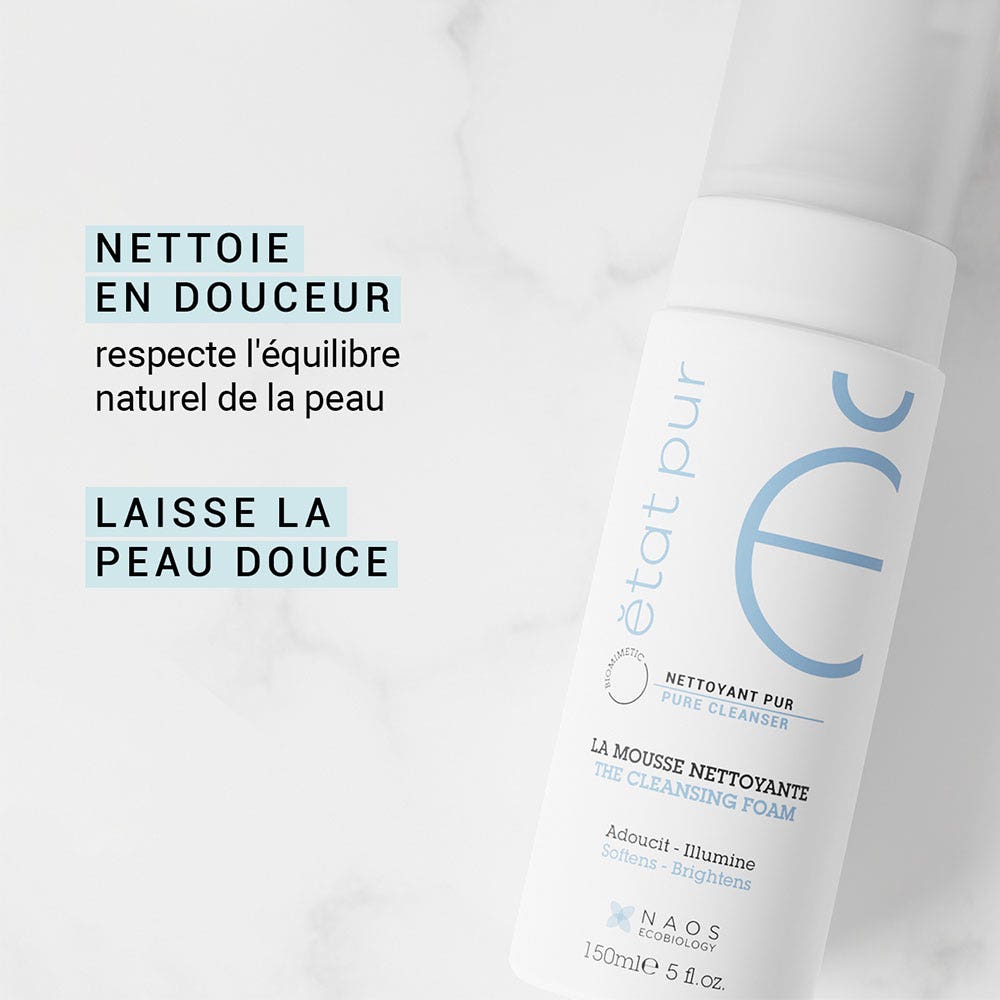 Etat Pur Pure cleansers Foaming cleansing wash softens and brightens 150 ml (5.07fl oz)