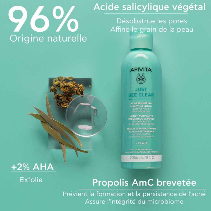 Apivita Just Bee Clear Pore Reducing Purifying Lotion 200ml (6.76fl oz)
