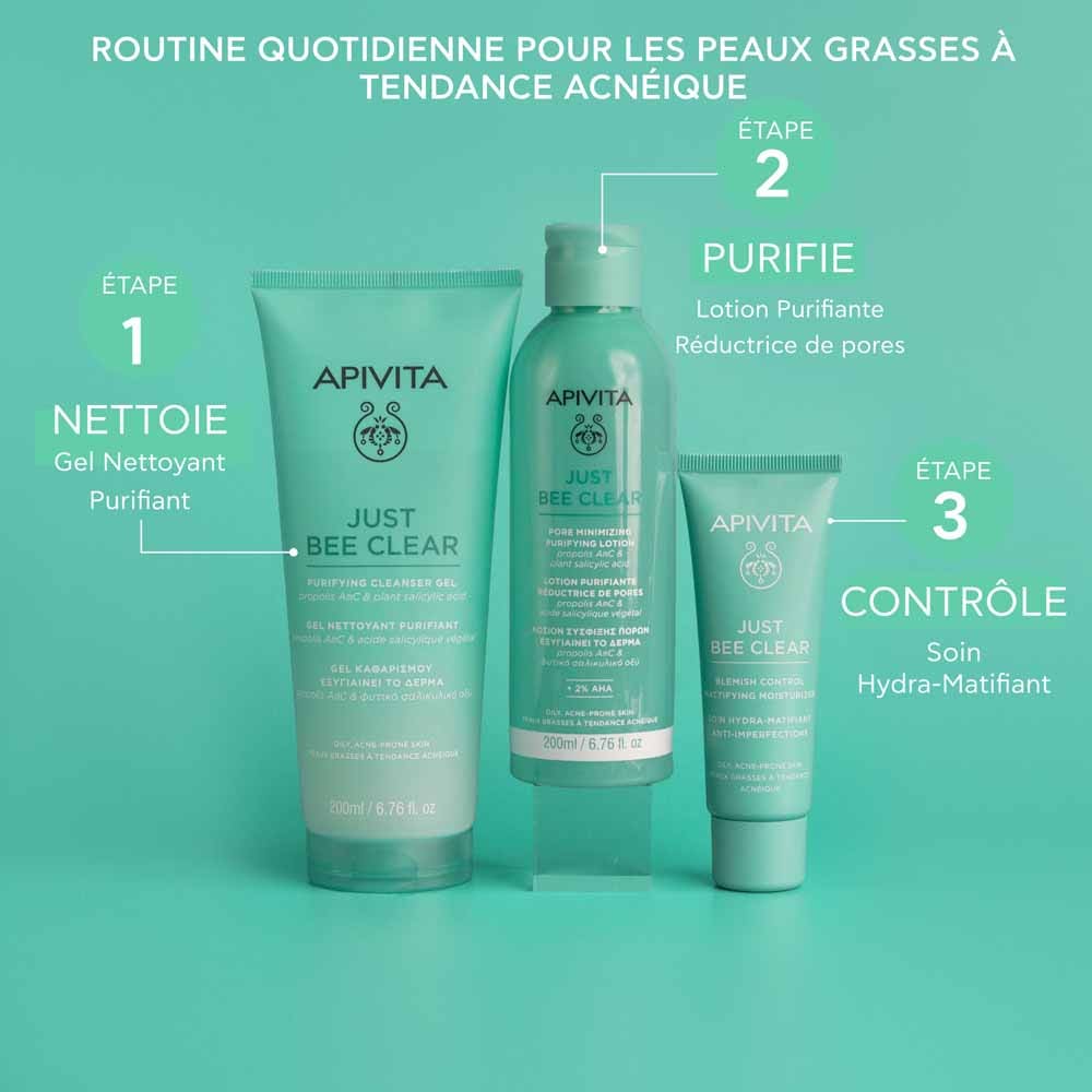 Apivita Just Bee Clear Pore Reducing Purifying Lotion 200ml (6.76fl oz)