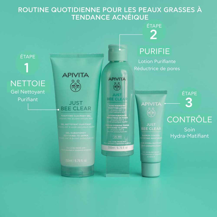 Apivita Just Bee Clear Purifying Cleansing Gel 200ml (6.76fl oz)