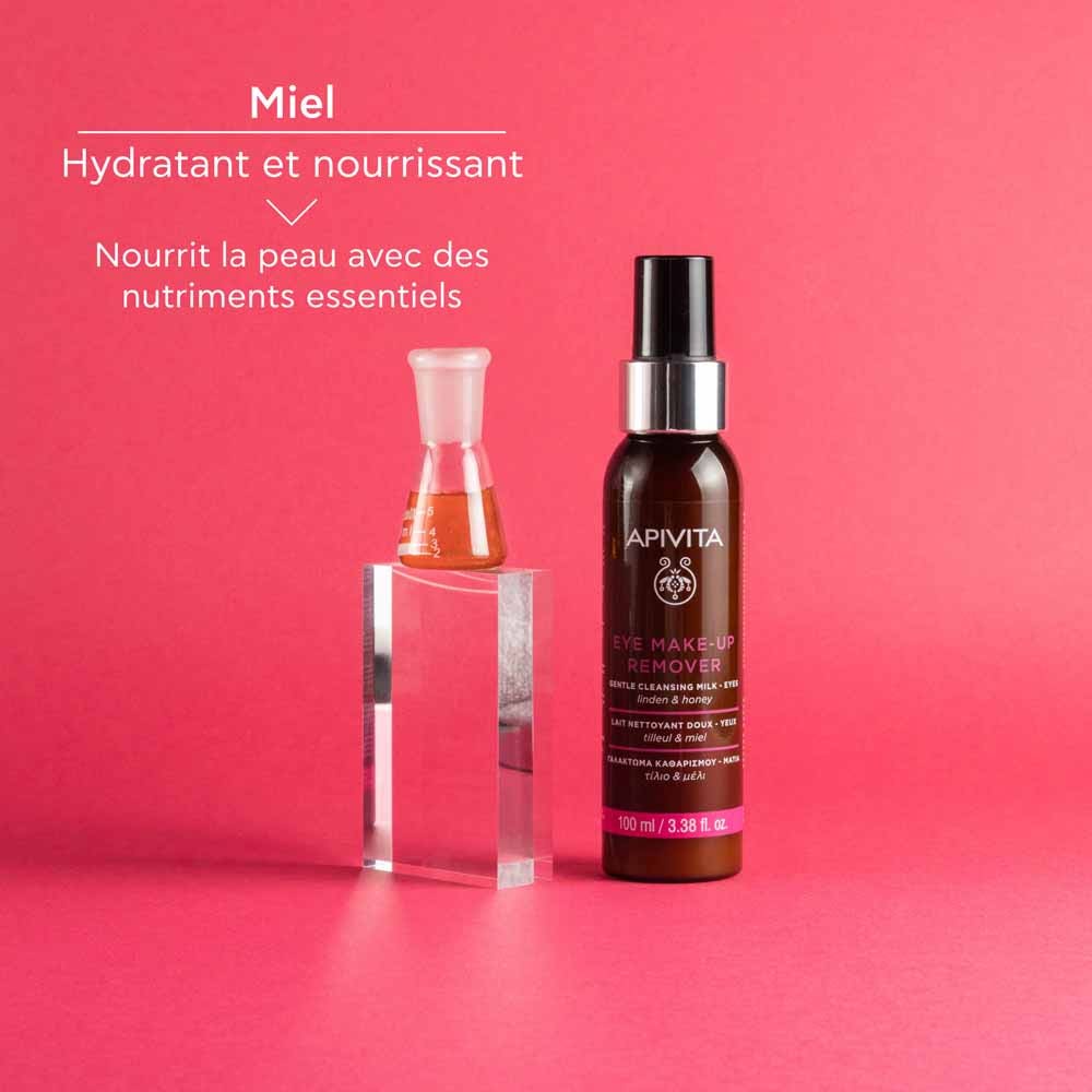 Apivita Gentle Cleansing Milk Eyes 100ml (3.38fl oz)