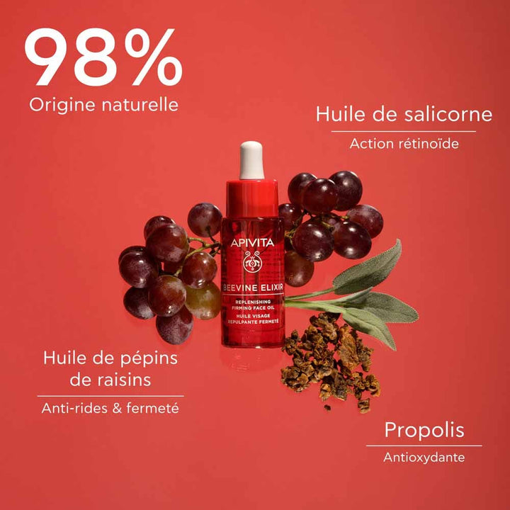 APIVITA BEEVINE Elixir Pumping Face Huile 30 ml (1.01fl Oz)