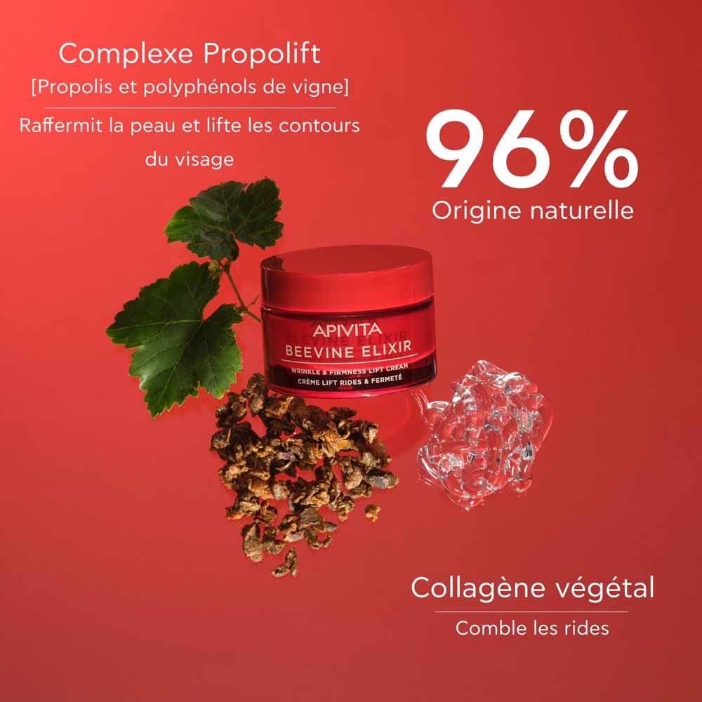 Apivita Beevine Elixir Anti-Wrinkle, Firming Lift Cream Texture Lgre 50ml (1.69fl oz)