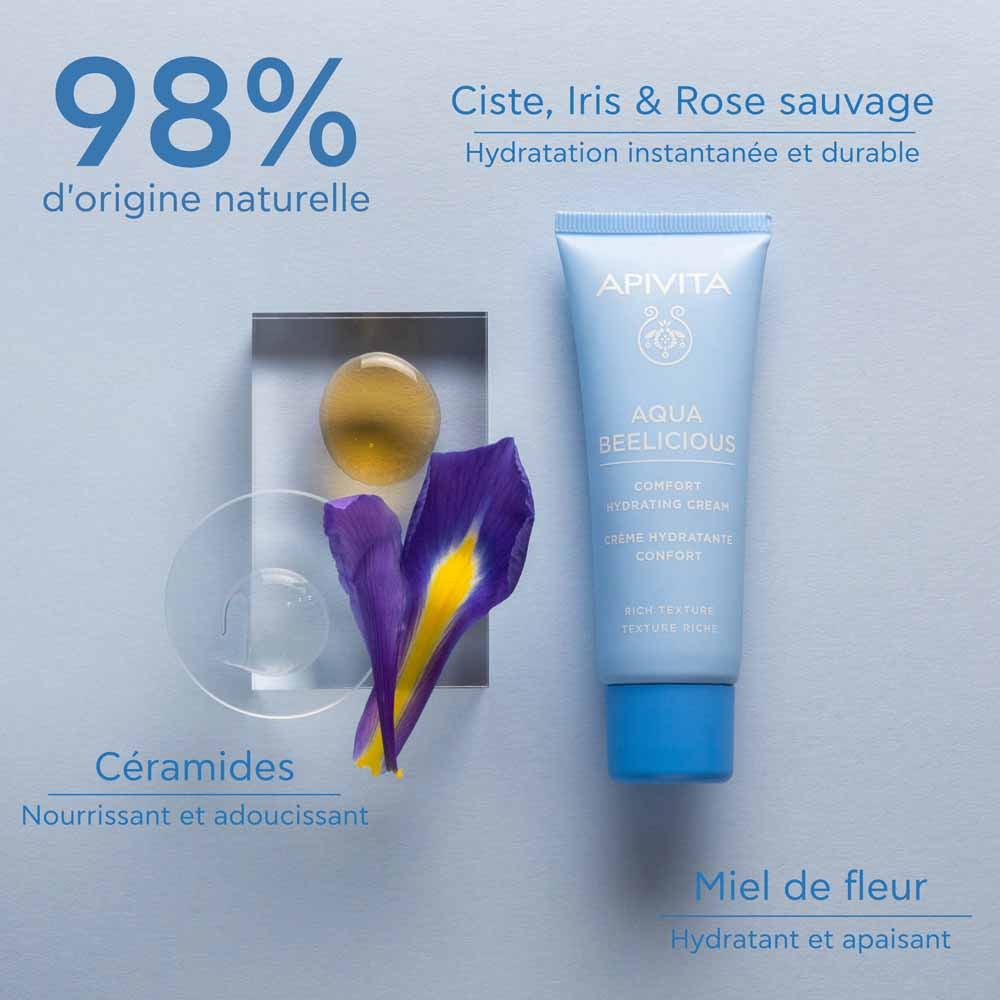 Apivita Aqua Beelicious Comfort Hydrating Cream 40ml (1.35fl oz)