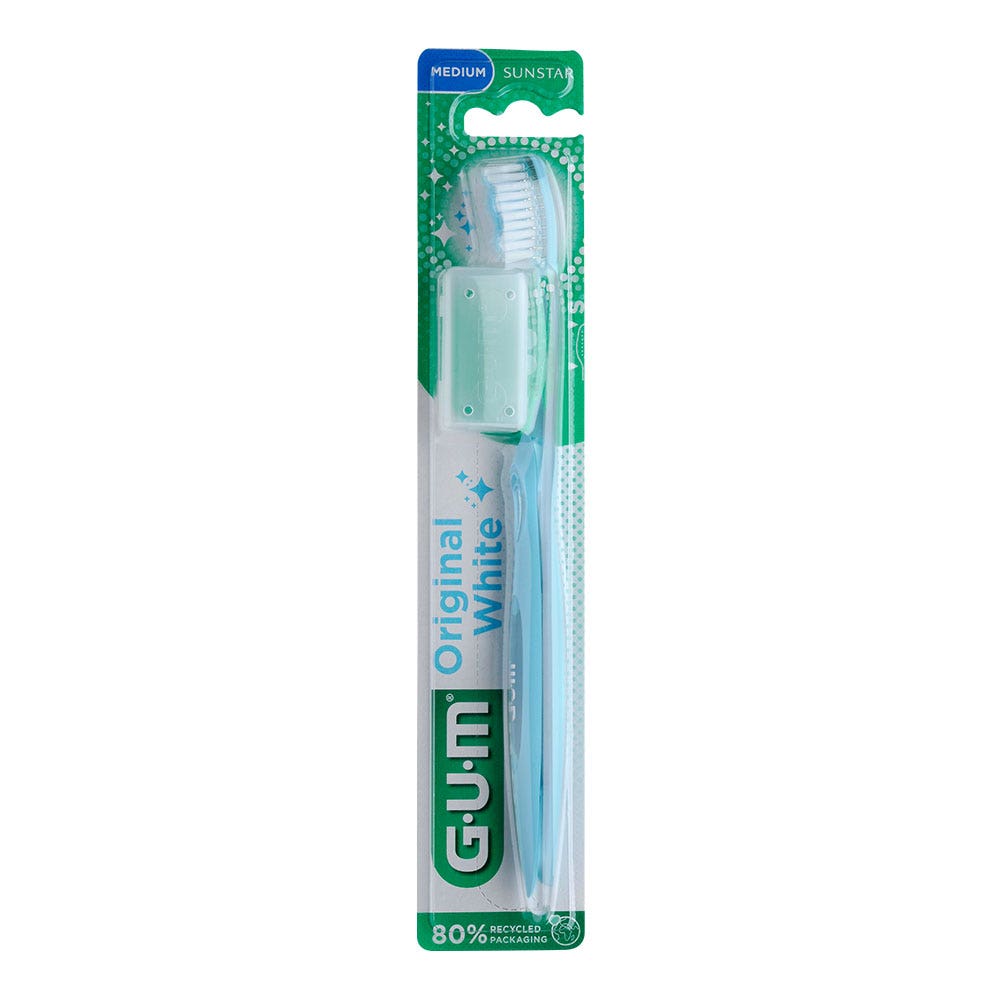 Gum Original White Original White Toothbrush Sunstar Medium 563
