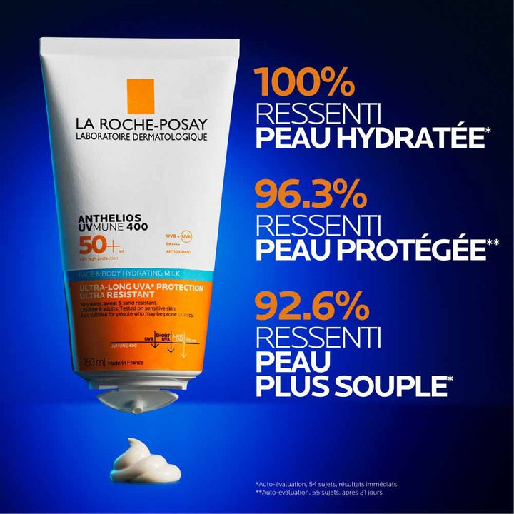La Roche-Posay Anthelios UVMune 400 Hydrating Milk Face and Body 150ml (5.07fl oz)