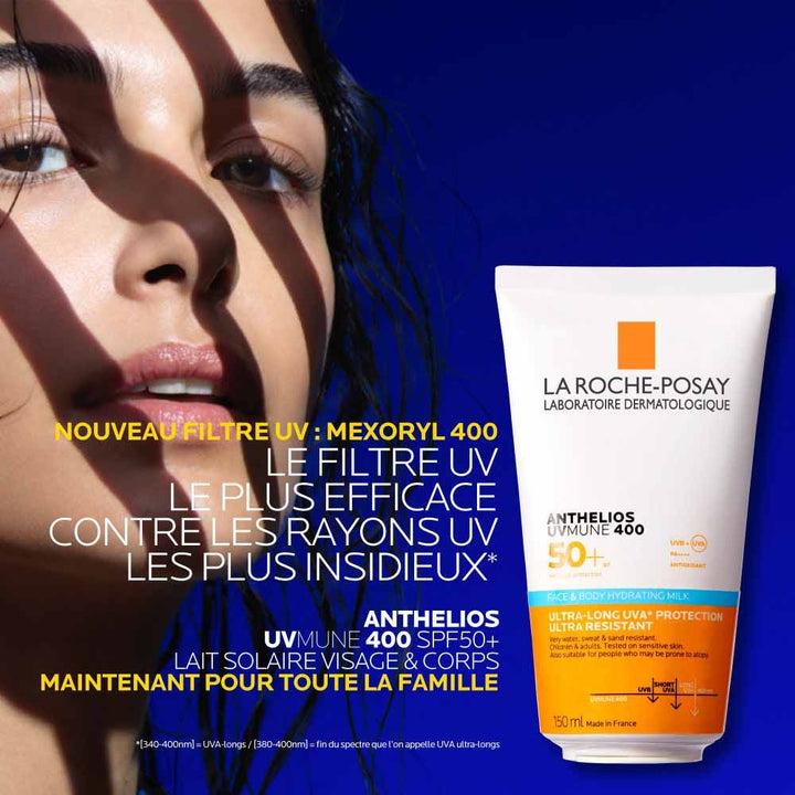 La Roche-Posay Anthelios UVMune 400 Hydrating Milk Face and Body 150ml (5.07fl oz)