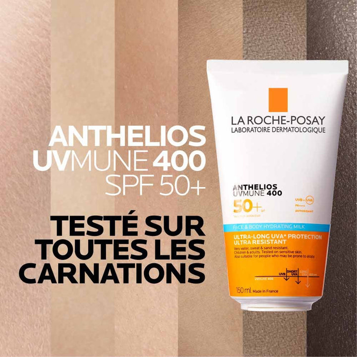 La Roche-Posay Anthelios UVMune 400 Hydrating Milk Face and Body 150ml (5.07fl oz)