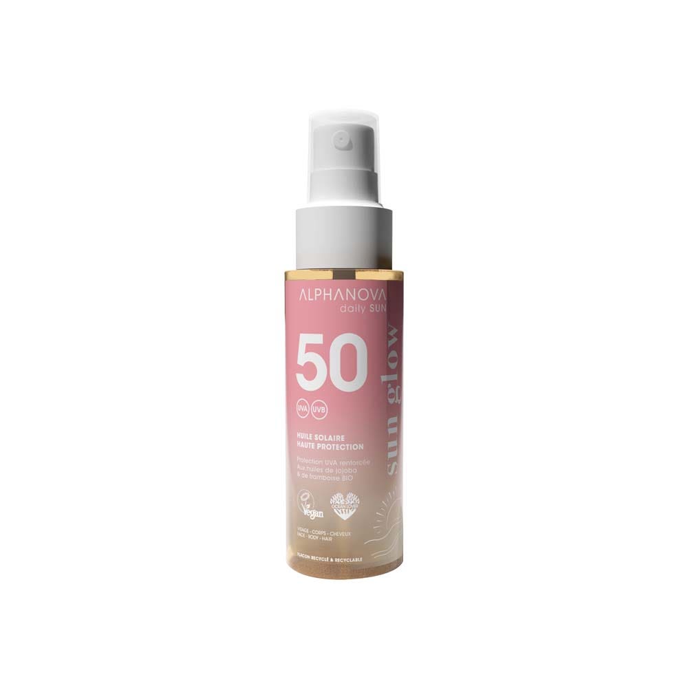 Alphanova Daily Sun Sun protection oil SPF50 travel size 50 ml (1.69fl oz)