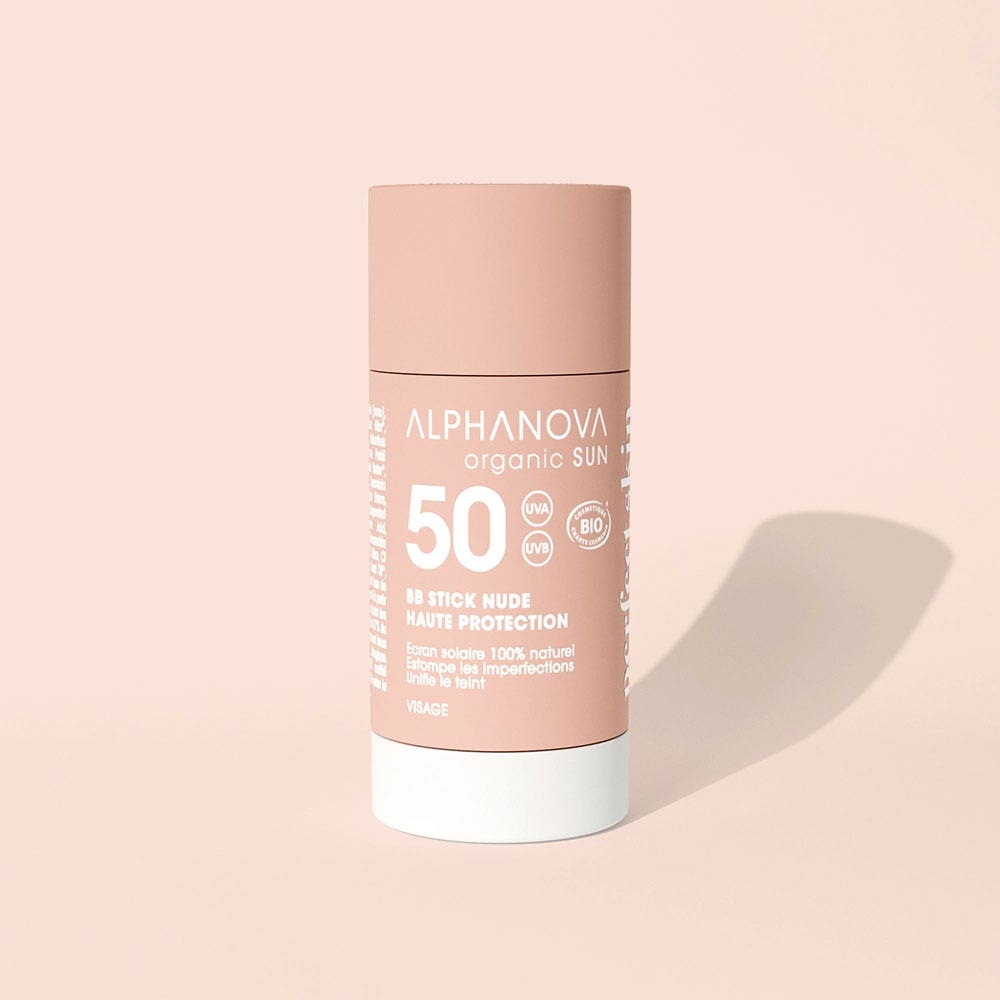 Alphanova Organic Sun BB Stick Nude Organic SPF50 17 g (0.60oz)