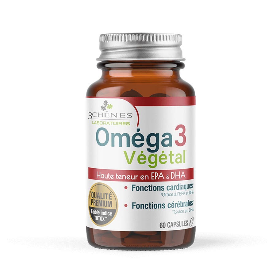 Chênes Plant-based Omegas 3 60 capsules