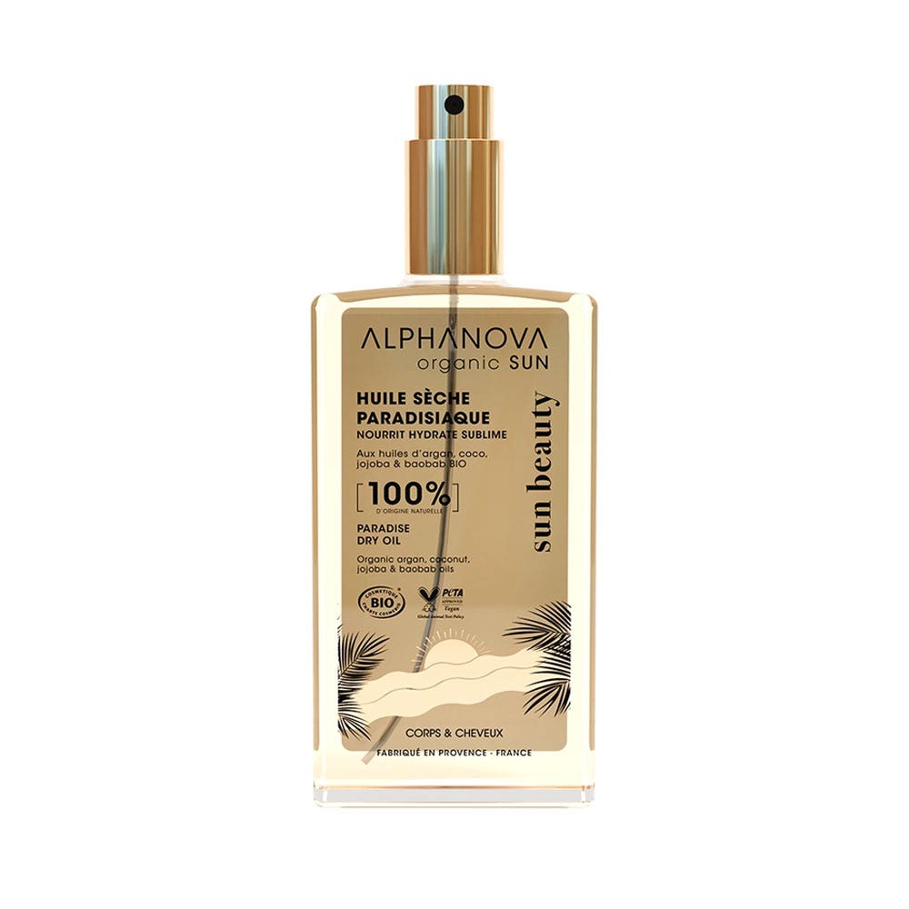 Alphanova Organic Sun Paradise Dry Oil Organic 100 ml (3.38fl oz)