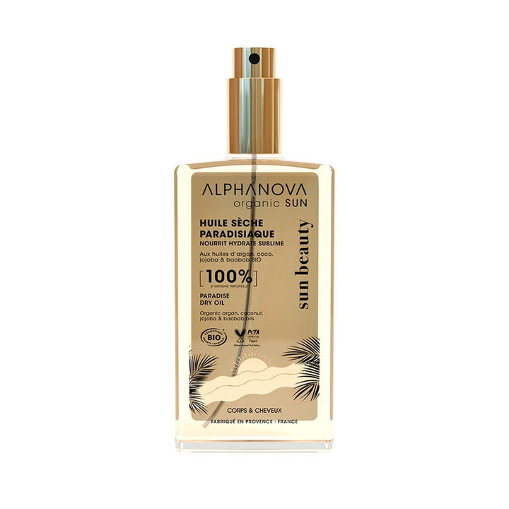 Alphanova Organic Sun Paradise Dry Oil Organic 100 ml (3.38fl oz)