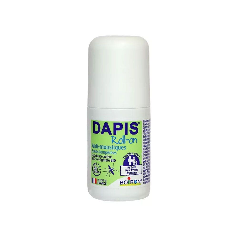 Boiron Dapis Anti-mosquito roll-on suitable for temperate climates 40 ml (1.35fl oz)