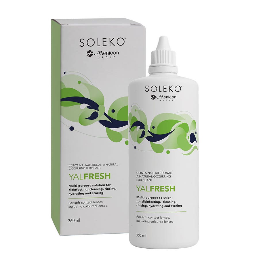 Menicon Multifunctional solution for soft lenses with Hyaluronic Acid 360ml (12.17 fl oz)