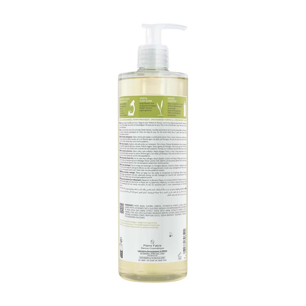 A-Derma Rhealba oats Ultra Rich Shower Gel Dry Skin 750ml (25.36fl oz)