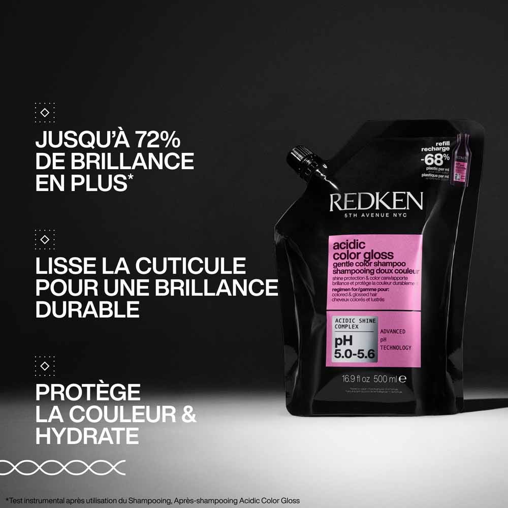 Redken Acidic Color Gloss Recharge shampoo coloured and highlighted hair 500 ml (16.91fl oz)