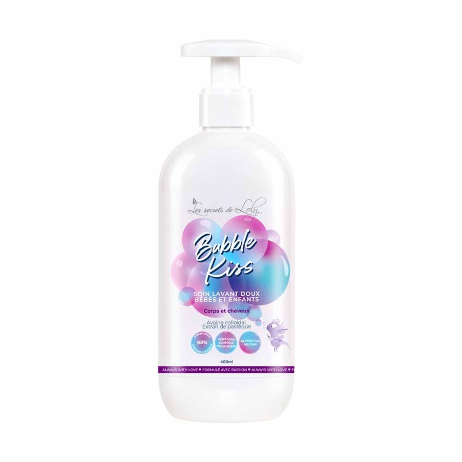 The Secrets of Loly Bubble Kiss Gentle Cleansing Care Babies and Children 400ml (13.53 fl oz)