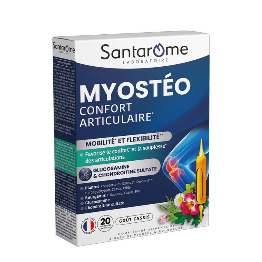 Santarome Myosteo Joint Comfort 20 ampoules 200ml (6.76 fl oz)