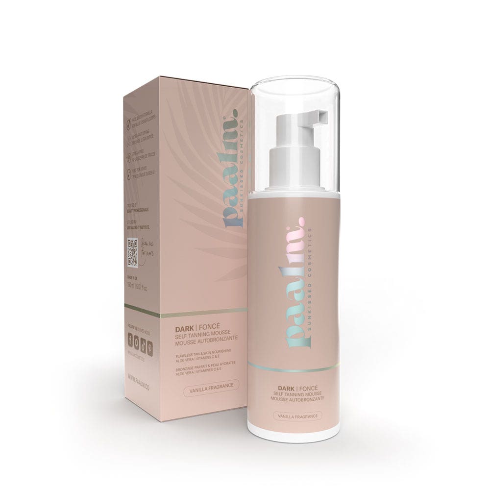 Paalm Cosmetics Dark Self-Tanning Mousse 150ml (5.07fl oz)