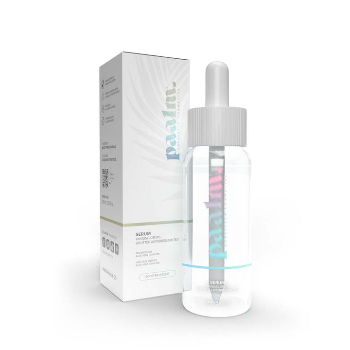 Paalm Cosmetics Self Tanning Drops Serum 30ml (1.01fl oz)