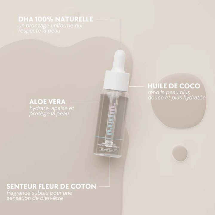 Paalm Cosmetics Self Tanning Drops Serum 30ml (1.01fl oz)