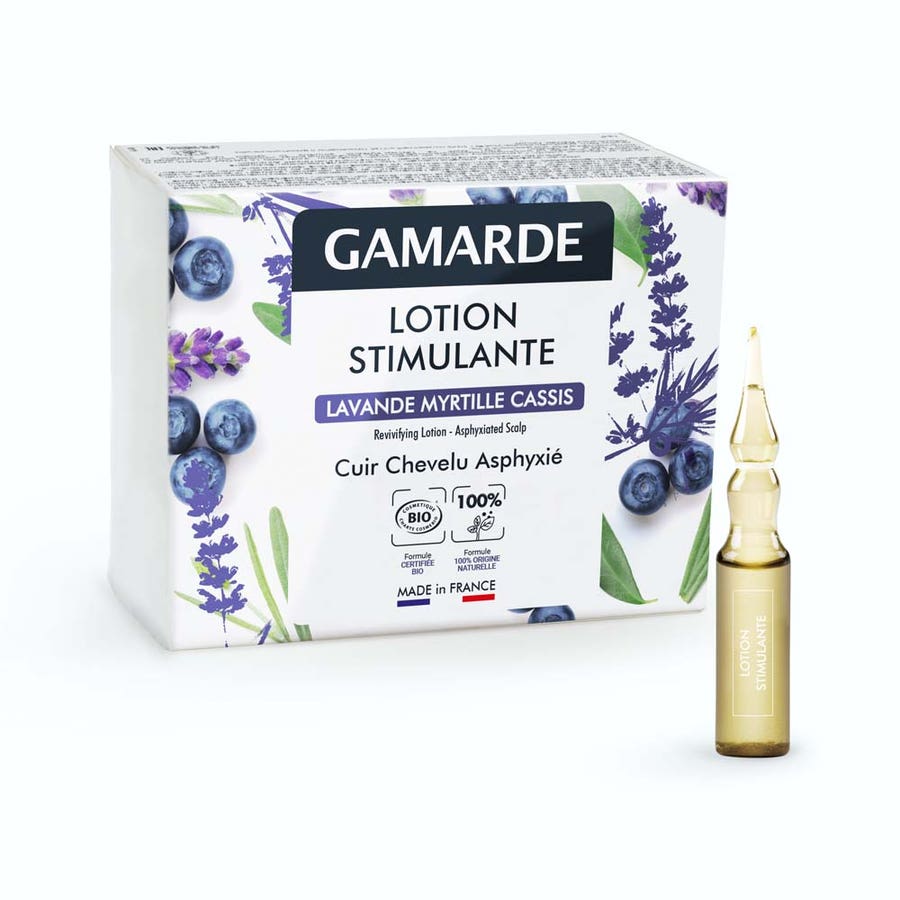 Lotion stimulante Gamarde Bioes Asphyxie du cuir chevelu 5ml x6 (0.17 fl oz x6) (0.17 fl oz) 