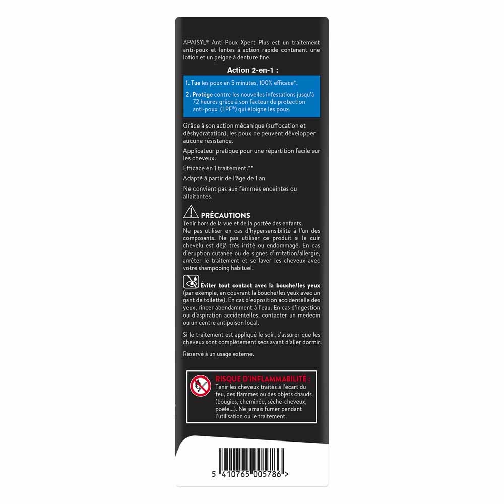 Apaisyl Anti-lice &amp; Nits Xpert Plus Lotion 100ml (3.38fl oz)
