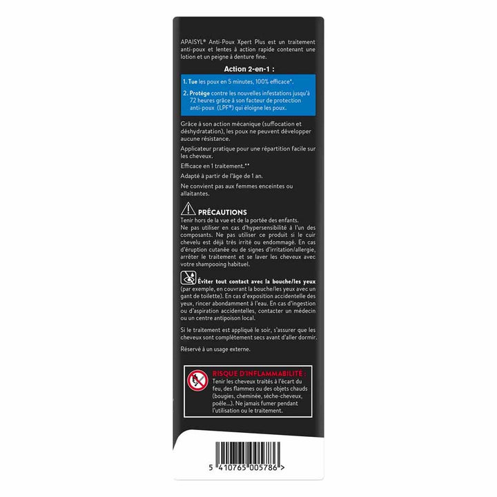 Apaisyl Anti-lice &amp; Nits Xpert Plus Lotion 100ml (3.38fl oz)