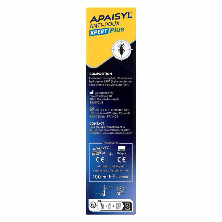 Apaisyl Anti-lice &amp; Nits Xpert Plus Lotion 100ml (3.38fl oz)