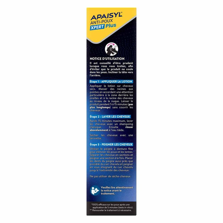 Apaisyl Anti-lice &amp; Nits Xpert Plus Lotion 100ml (3.38fl oz)
