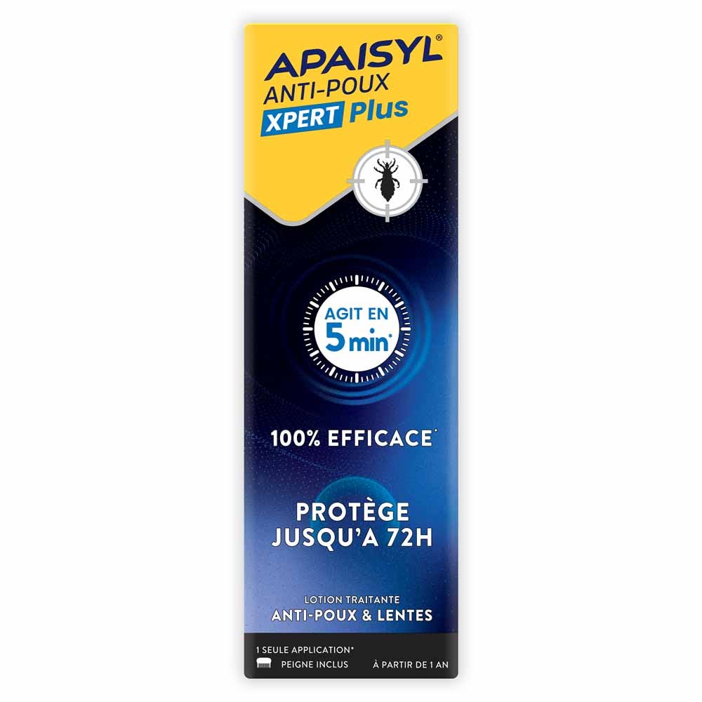 Apaisyl Anti-lice Lentes & Xpert Plus lotion 200 ml (6.76fl oz)