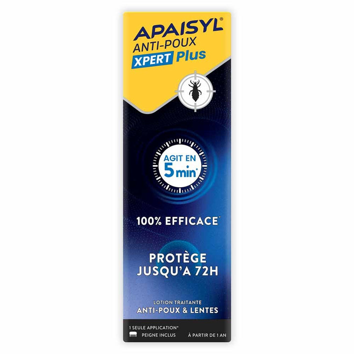Apaisyl Anti-lice Lentes & Xpert Plus lotion 200 ml (6.76fl oz)
