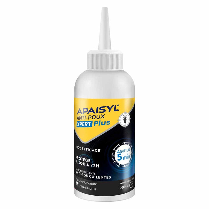 Apaisyl Anti-lice Lentes & Xpert Plus lotion 200 ml (6.76fl oz)