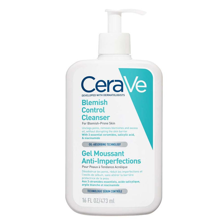 Cerave Face Anti-Blemish جل رغوي للبشرة المعرضة للشوائب وحب الشباب 473ml