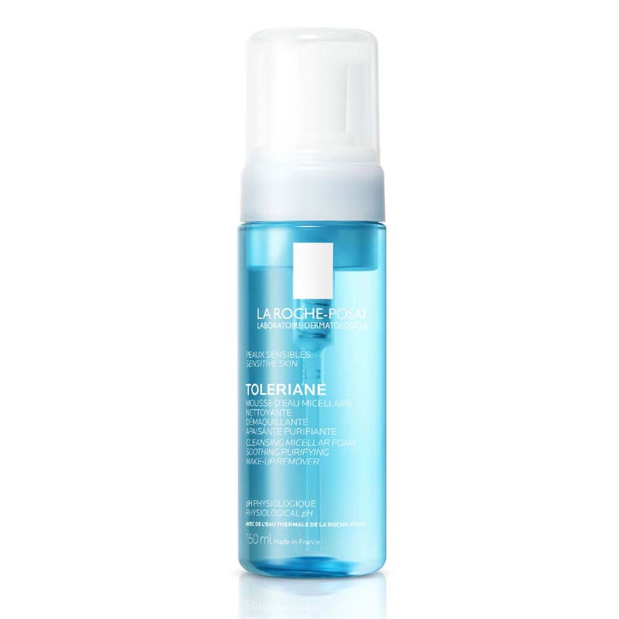 La Roche-Posay Toleriane Cleansing and Make-Up Removing Micellar Water Foam with Thermal Water Sensitive Skin 150ml (5.07 fl oz)