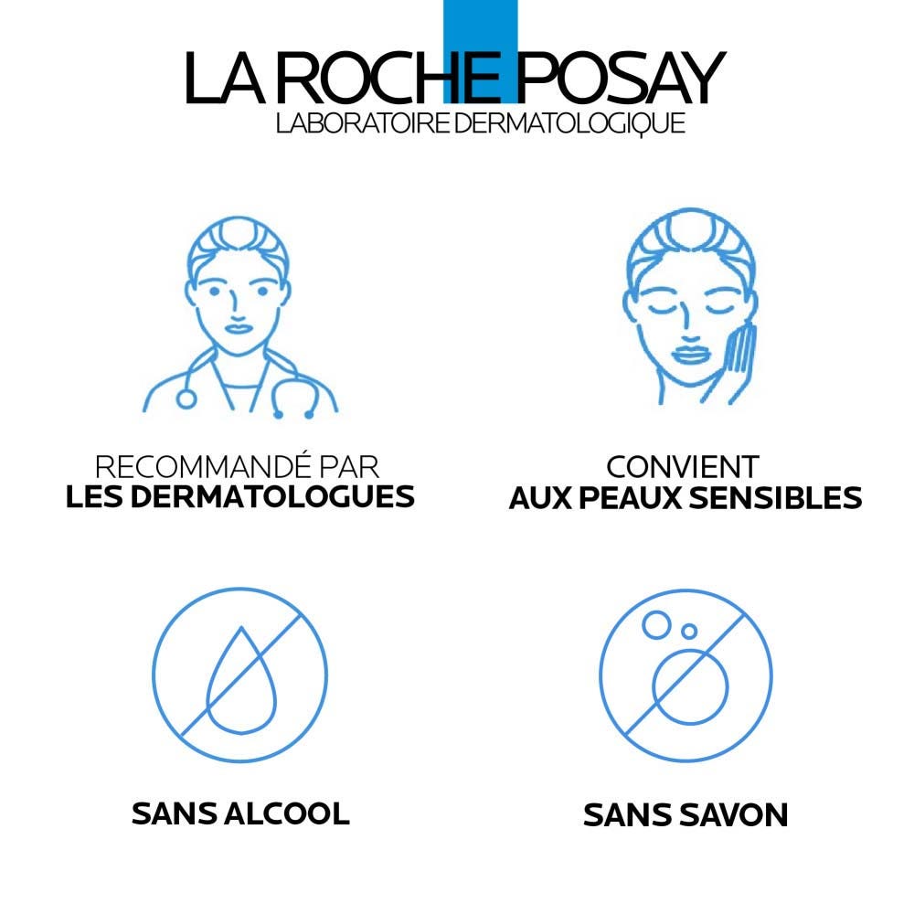La Roche-Posay Toleriane Cleansing and Make-Up Removing Micellar Water Foam with Thermal Water Sensitive Skin 150ml (5.07fl oz)