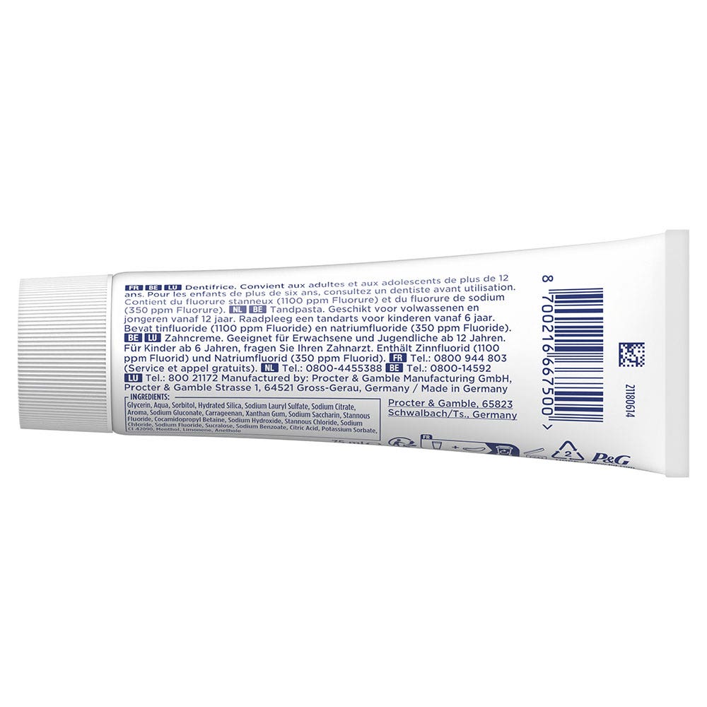 Oral-B Professional Enamel Repair Toothpaste mint flavour 75 ml (2.54fl oz)